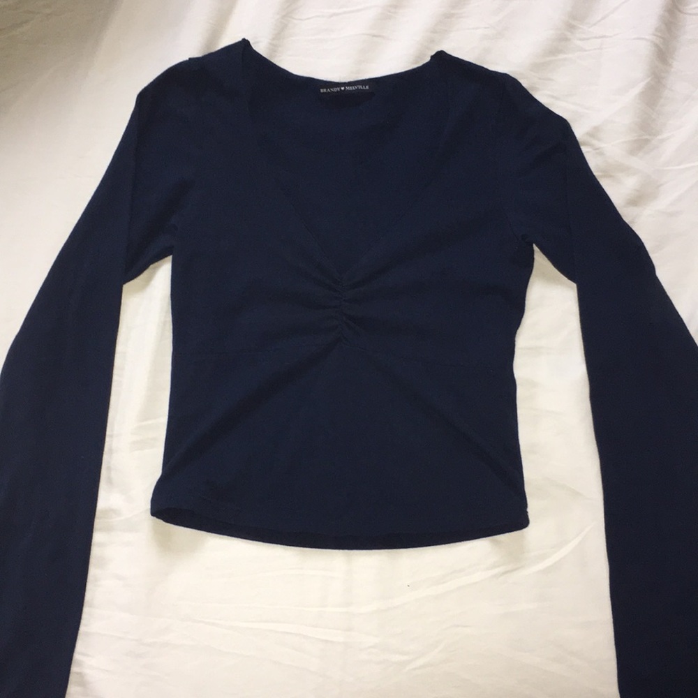 Brandy Melville Blue Charlize Top